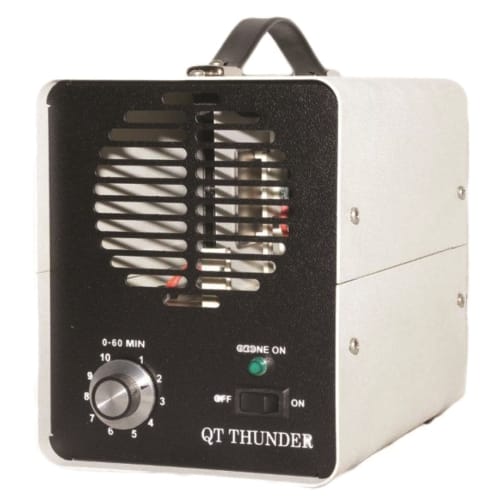 Queenaire® QT Thunder Ozone Odor Eliminator Machine QTT3F, Treats Areas Up To 10,000 Cu.Ft.